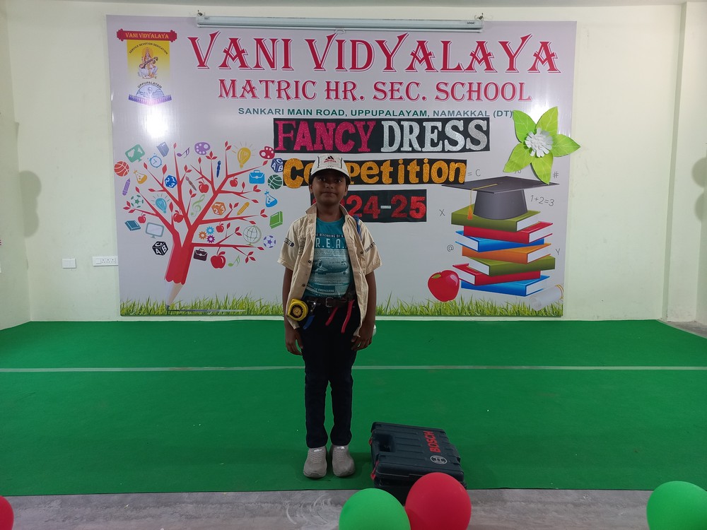 Fancy Dress Competition (III- Std)- 2024-25